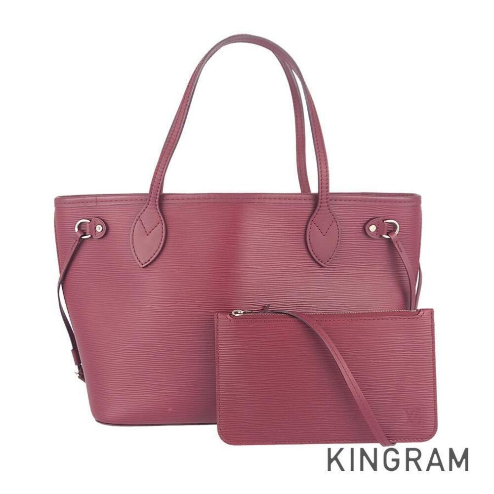Louis Vuitton Epi Neverfull Fuchsia Pink Leather Tote Bag